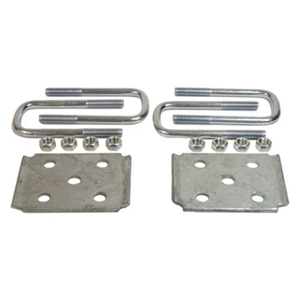 SeaSense® - Galvanized Steel Axle Tie Plate Kit for 2" Square Axle, 2 Pieces