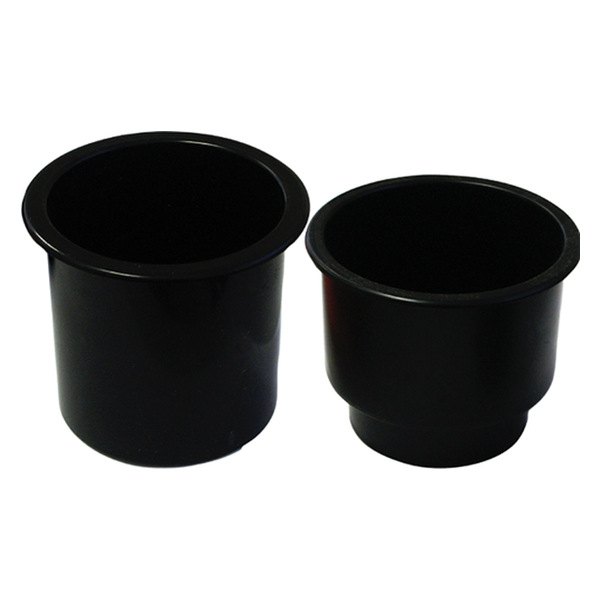 SeaSense® - 3-1/4" Black Nylon Recessed Cup Holder, Display