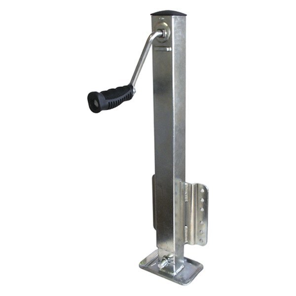 SeaSense® - 2500 lb Zinc Plated Square Tube Trailer Jack with 13-3/4" Travel