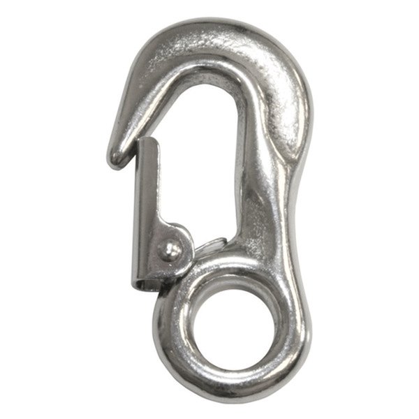SeaSense® - 3-3/8" L Zinc Plated Steel Spring-Loaded Snap Hook