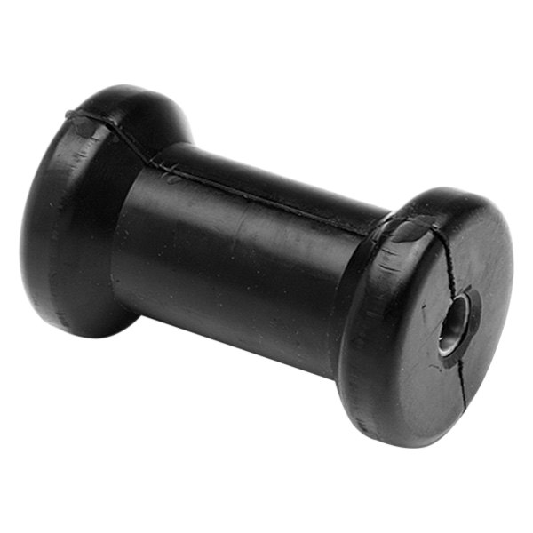 SeaSense® - 4" L x 3" D Black Rubber Spool Roller for 1/2" Shaft