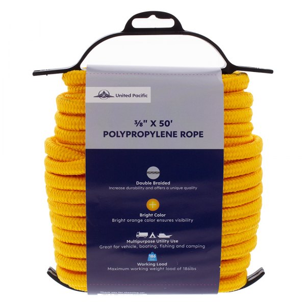 United Pacific® - 50' 1 Rider Double Braided Rope
