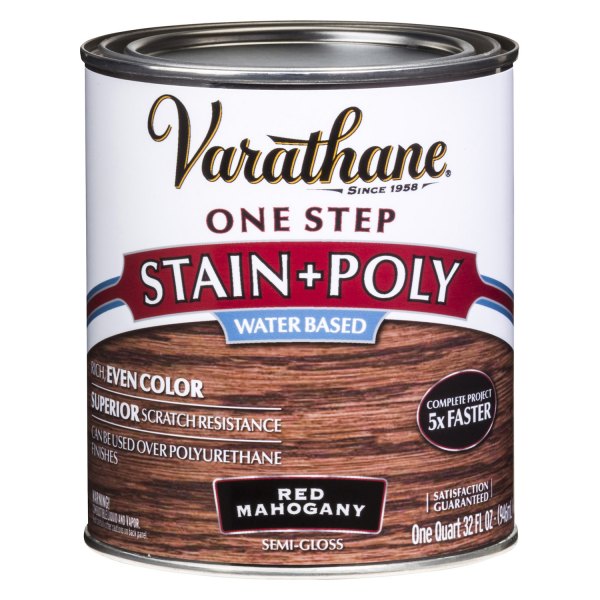 Varathane® 336360 1 qt. Red Mahogany Water Based Stain