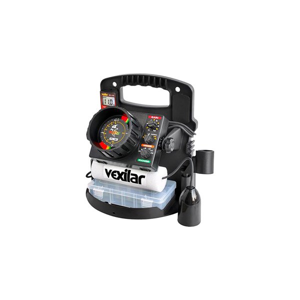 Vexilar® - ProPack II FL-18 Flasher with Transducer and DD-100 Digital Depth and Battery Gauge