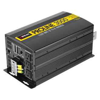 Wagan® - ProLine™ 3000W 10V - 15V DC to 115V - 120V AC Inverter