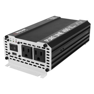 Wagan® - Pure Line 10.1V - 16.4V DC to 110V - 125V AC Inverter