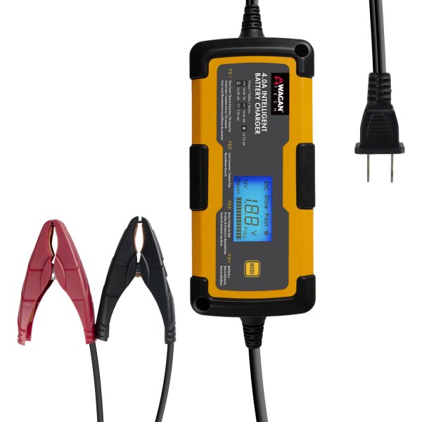 Wagan® - 6 V/12 V Intelligent Fully Automatic Battery Charger and Maintainer