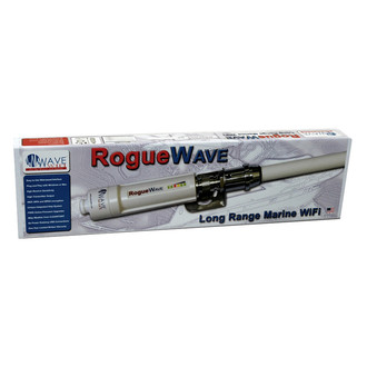 Wave WiFi® - Rogue Wave 8.5 dB White WiFi Antenna with 25' Ethernet Cable