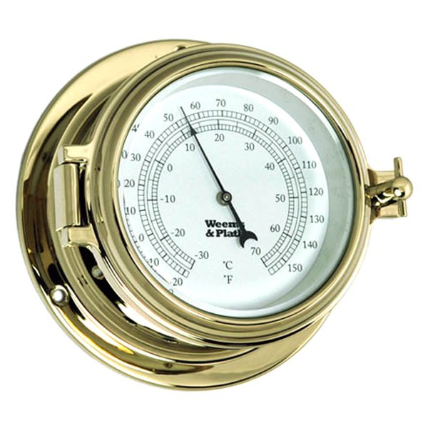 Weems & Plath® - Endurance II 105 4-3/4" Brass Thermometer