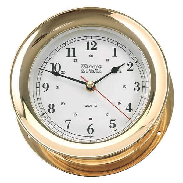 Weems & Plath® - Admiral 7-1/2" Quartz Clock