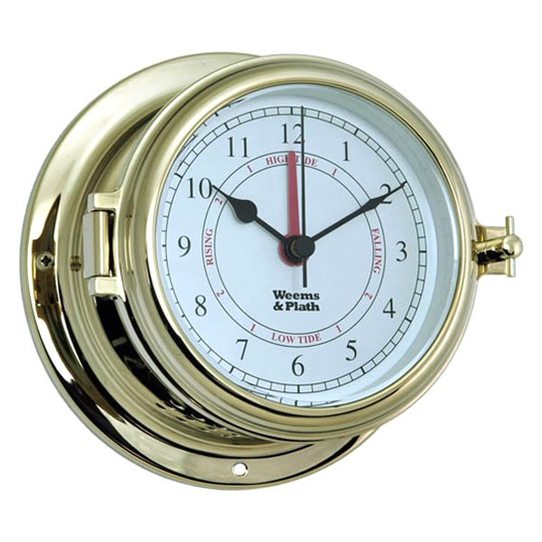Weems & Plath® - Endurance II 115 6" Quartz Time & Tide Clock