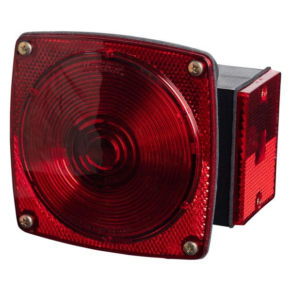 Wesbar® - Red Square 6-Function Under 80" Submersible Right Side Tail Light