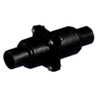 Whale® - 1"-1-1/2" O.D. Plastic Black In-Line Check Valve