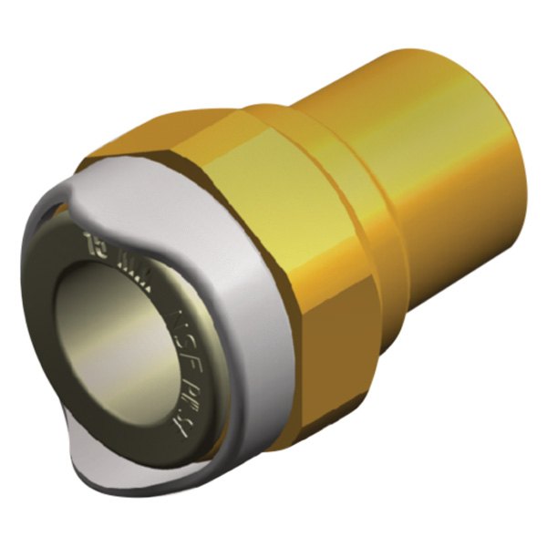 Whale® - 1/2" NPT(M) to 15 mm Quick Connect Brass Adapter