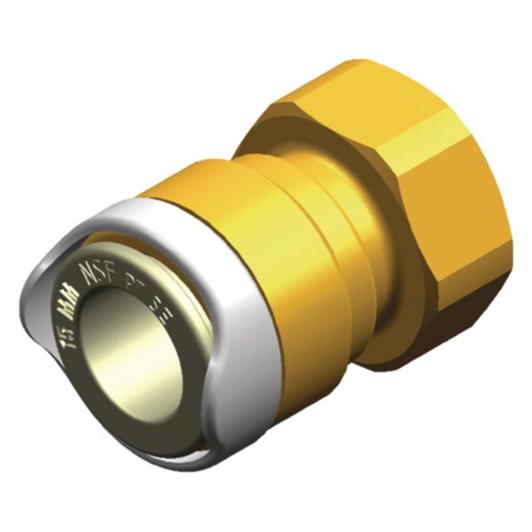 Whale® - 3/8" BSP (F) to 15 mm Quick Connect Brass Adapter