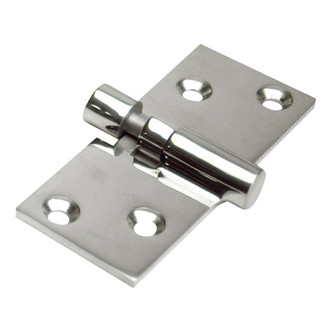 Whitecap® - Motor Box 3-5/8" L x 1-1/2" W 316 Stainless Steel Take-Apart Hinge