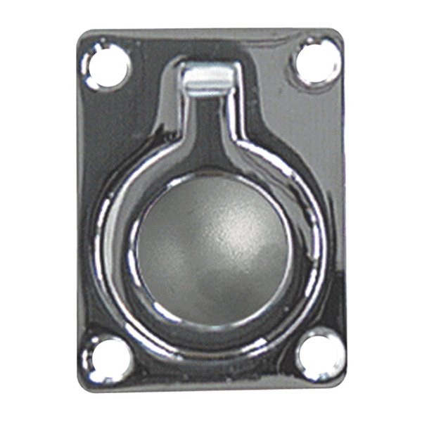 Whitecap® - 1-7/8" L x 1-1/2" W Stainless Steel Flush Ring Pull