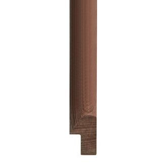 Whitecap® - 60" L Rail Straight Length Teak Molding