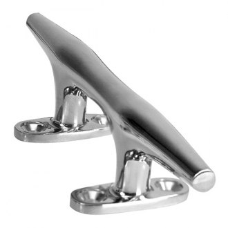 Thorn Boat Cleats 4 Inch,Dock Cleats Nylon With Screws,Plastic Rope Cleat Black,Pack Of 4