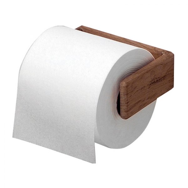 Whitecap® - 5-1/2" L x 3-3/4" W Teak Toilet Paper Holder