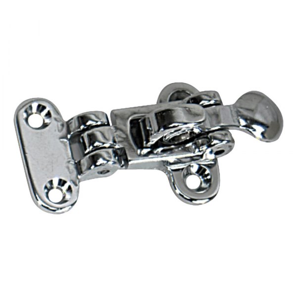 Whitecap® - 3-15/16" L Chrome Plated Brass Anit-Rattle Hold Down