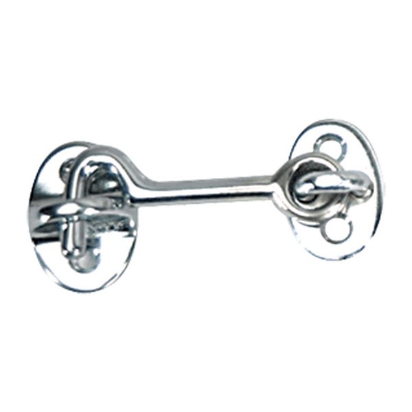 Whitecap® - 2" L Chrome Plated Brass Door Hook
