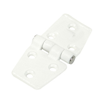 Whitecap® - 3" L x 1-1/2" W White Nylon Butt Hinge