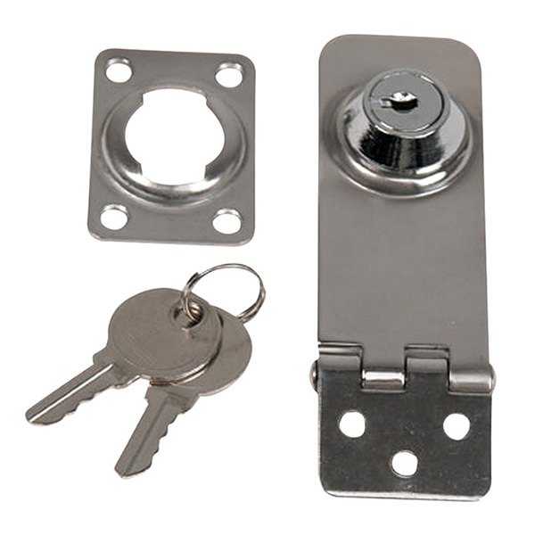 Whitecap® - 3" L x 1" W Stainless Steel Locking Hasp