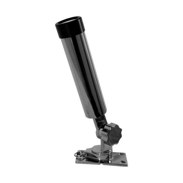 Whitecap® - Bluewater 180/360° 8-5/8" L 1-5/8" I.D. 316 Stainless Steel Removable Rod Holder