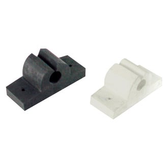 Whitecap® - 3/8" D Whie Rubber Tool Rod Holder