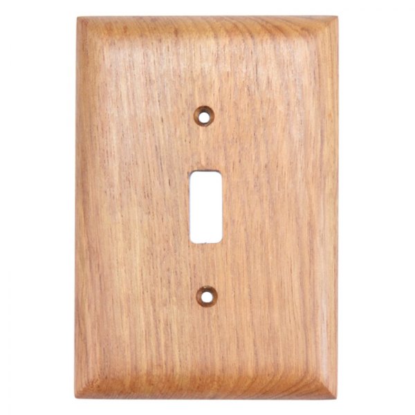 Whitecap® - Marine Series Teak Switch Cover with Switch Plate