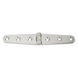 Whitecap® - 6" L x 1" W 316 Stainless Steel Strap Hinge