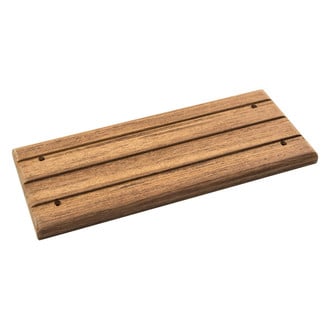 Whitecap® - 8-3/4" W x 3-1/2" D Teak Deck Step