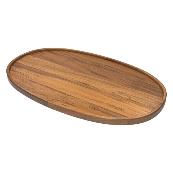 Whitecap® - 30" L x 18" W Teak Oval Table Top