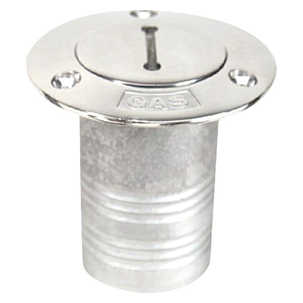 Whitecap® - 2" I.D. 90° 316 Stainless Steel Hose Gas Deck Fill
