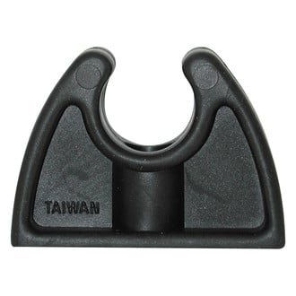 Whitecap® - Marine Series 3/4" L Black Rubber Horizontal/Vertical Jaw Store Light Fishing Mount Bracket