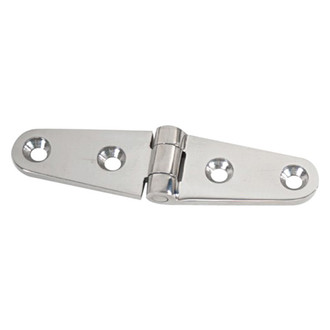 Whitecap® - 4" L x 1-1/8" W 304 Stainless Steel Strap Hinge
