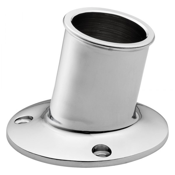 WhiteCap® - 3/4" I.D. Chrome Plated Brass Top Mounted Flag Pole Socket
