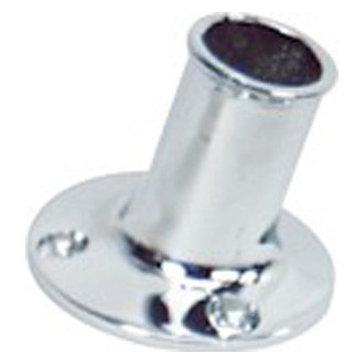 WhiteCap® - 3/4" I.D. Chrome Plated Bronze Top Mounted Flag Pole Socket