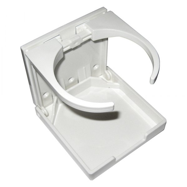 Whitecap® - White Nylon Adjustable Folding Drink Holder