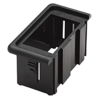Whitecap® - Black Bakelite Right/Left End Mount Multi Purpose Switch Panel