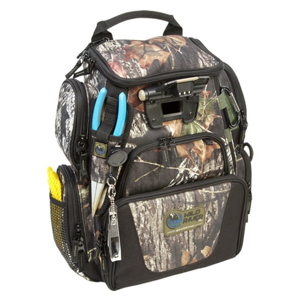 Wild River® - Tackle Tek™ Recon Lighted 13" x 16.5" x 6.75" Camo Backpack