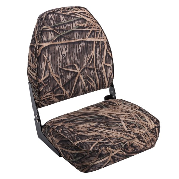  Wise® - 22" H x 16.5" W x 18.5" D Mossy Oak Shadowgrass High Back Fishing Seat