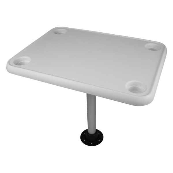 Wise® - 23" L x 30" W x 28-1/2" H Rectangular Table Kit with Surface Mount Base