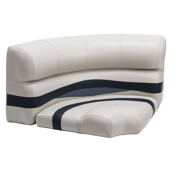 Wise® - Premier Pontoon 30 H x 32 W x 32.5 D Bow Radius Corner Seat  Cushion Set