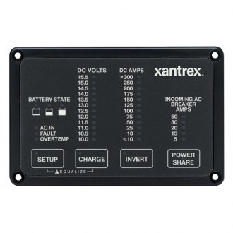 Xantrex® 84-2056-01 - Freedom 458 Basic Remote Panel Xantrex® 84-2056-01 - Freedom 458 Basic Remote Panel