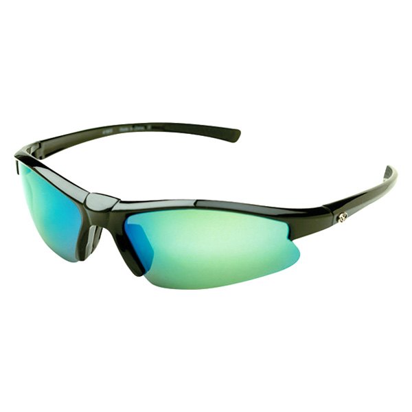 Yachter's Choice® - Tarpon Black/Blue Mirror Polarized Sunglasses