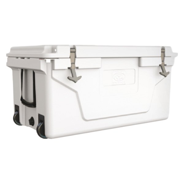Yachter's Choice® - Extended Performance 65 qt White Wheeled Hard Cooler