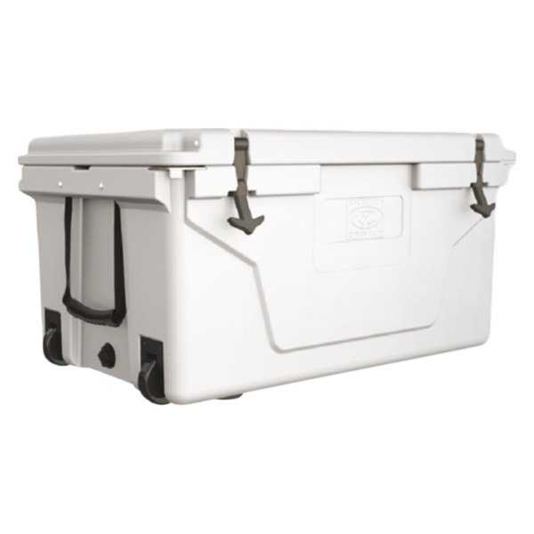 Yachter's Choice® - Extended Performance 85 qt White Wheeled Hard Cooler