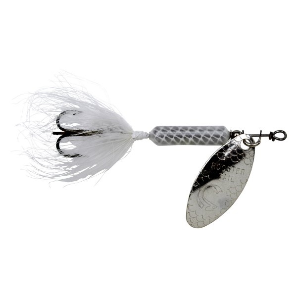 Yakima Bait® - Worden's™ Original Rooster Tails Treble Hook 2-1/4" #10 White Hard Baits